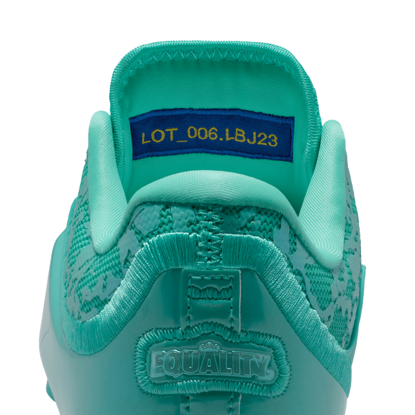 Nike LeBron XXIII - Boys' Grade School - Hyper Jade/Bleached Turquoise/Deep Royal Blue - Image 9
