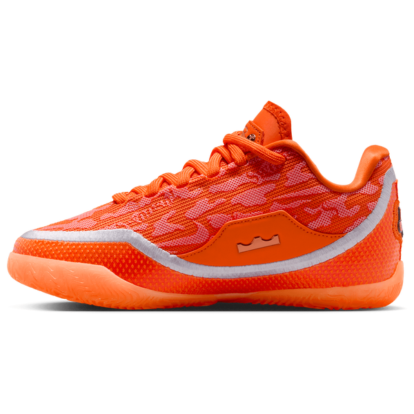 Nike LeBron XXIII - Boys' Grade School - Orange/Wolf Grey - Image 2