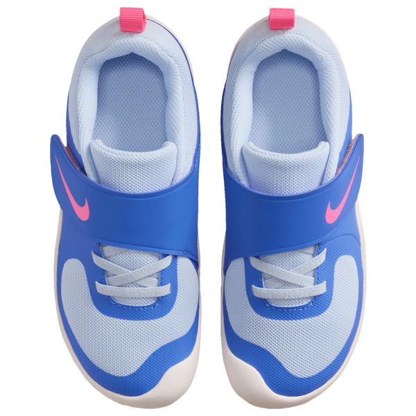 Nike Swoosh 1 Essential - Boys' Preschool - Medium Blue/Pink Glow/Hydrogen Blue - Image 4