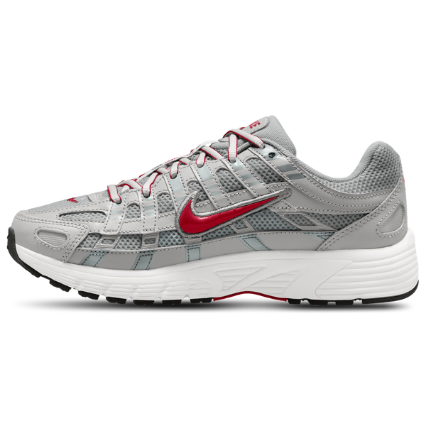 Nike P-6000 - Boys' Grade School - Gym Red/Metallic Silver - Image 2