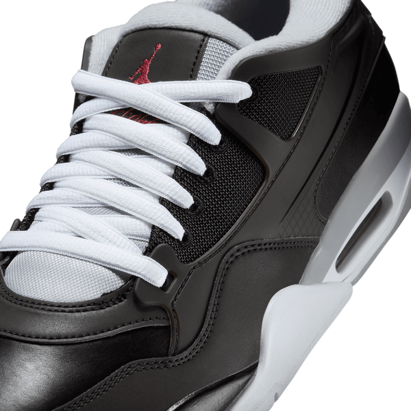 Jordan Air Jordan 4 RM PRM NAS - Men's - Black/Fire Red/Wolf Grey - Image 7