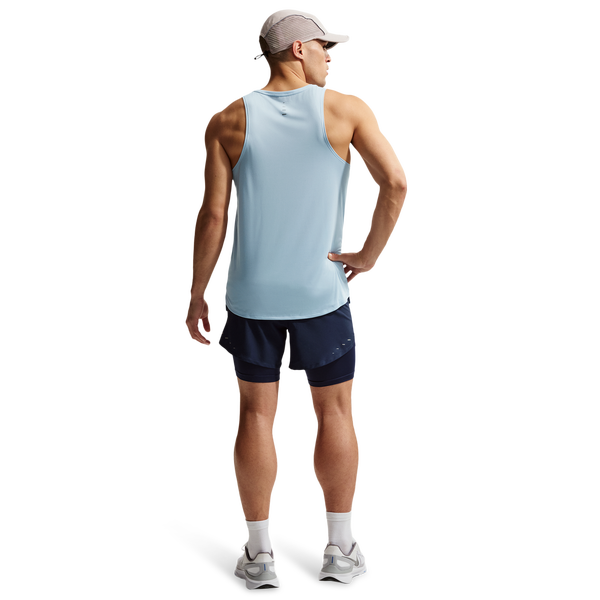 Nike Dri-FIT ADV STRIDE TANK - Men's - Lt Armory Blue/Reflective Silver - Image 7
