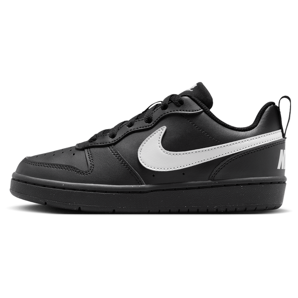 Nike Court Borough Low Recraft - Boys' Grade School - Grey Fog/Black/Black - Image 2