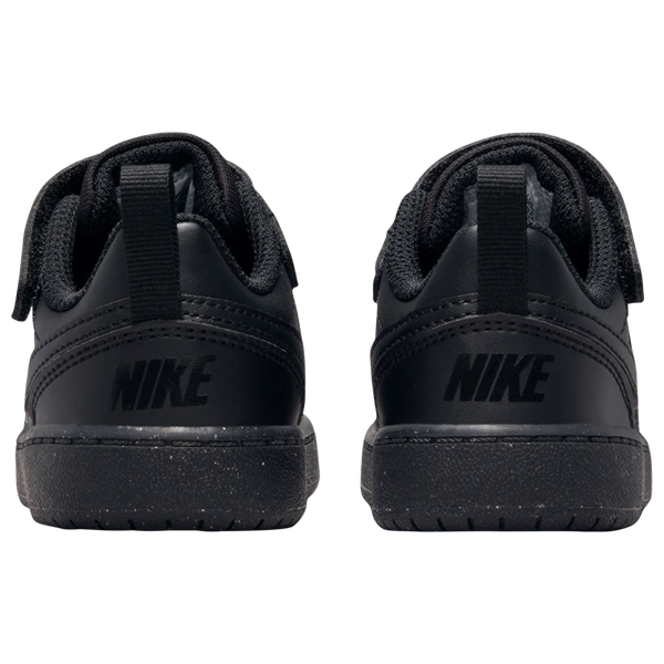 Nike Court Borough Low Recraft - Boys' Toddler - Black/Black/Black - Image 4