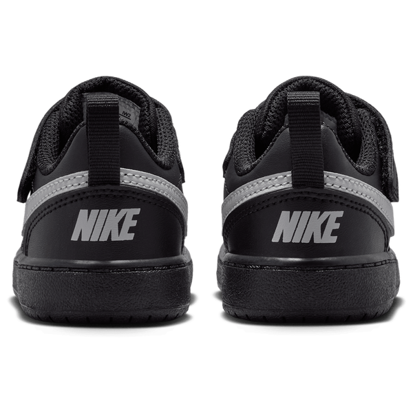 Nike Court Borough Low Recraft - Boys' Toddler - Black/Black/Grey Fog - Image 3