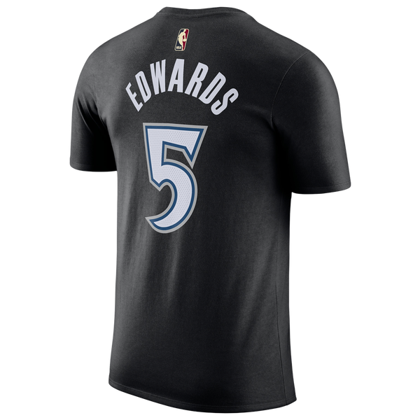 Nike Timberwolves Name & Number T-Shirt - Men's - Multi/Black