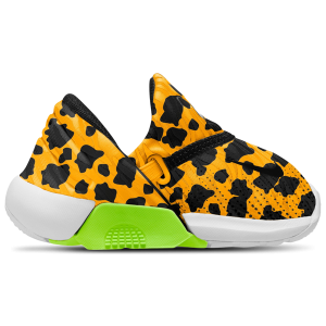 Nike Swoosh Go AOP - Boys' Toddler - Black/Univ Gold/Volt