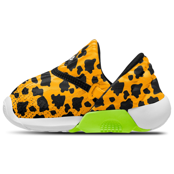Nike Swoosh Go AOP - Boys' Toddler - Black/Univ Gold/Volt - Image 2