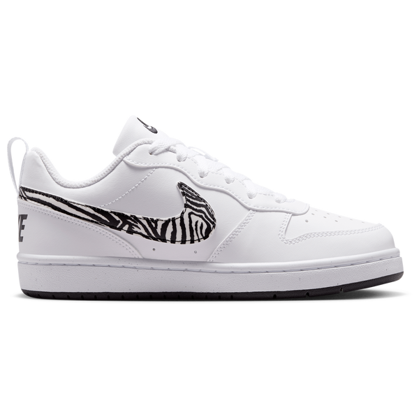 Nike Court Borough PRT - Boys' Grade School - White/Black