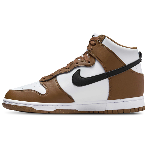 Nike Dunk High - Women's - White/Black/Light British Tan - Image 2