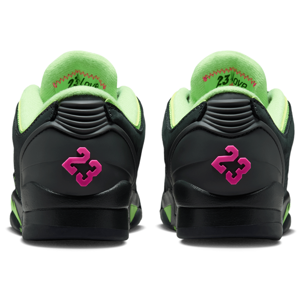 Jordan Sixty Plus Low - Boys' Grade School - Anthracite/Anthracite/Lime Blast - Image 3
