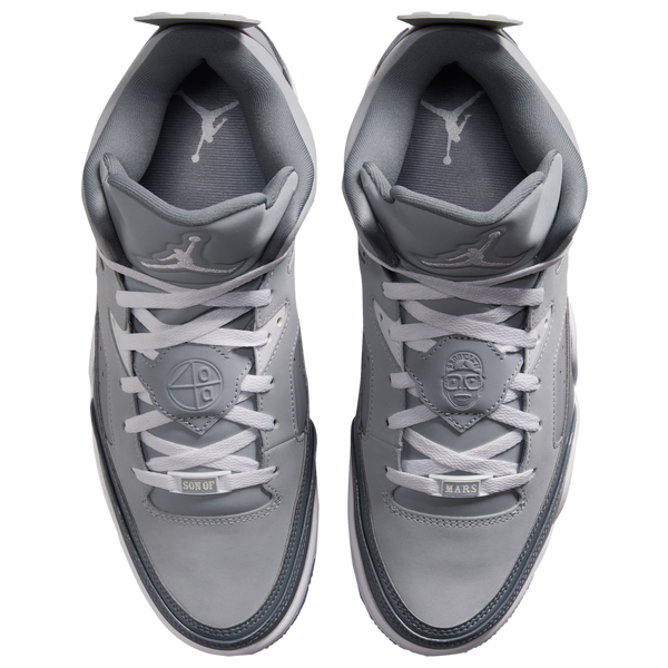 Jordan Son of Mars Low - Men's - Cool Grey/Wolf Grey/White - Image 4