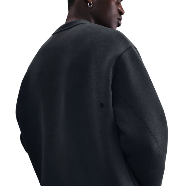 Nike Tech Fleece Crew - Men's - Black/Anthracite - Image 2
