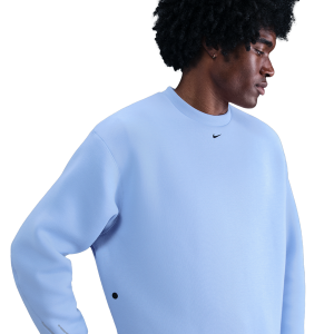 Nike Tech Fleece Crew - Men's - Aluminum/Black