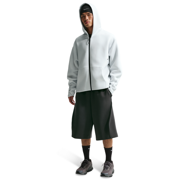 Nike Tech Fleece Shorts - Men's - Anthracite/Black - Image 3