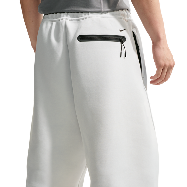 Nike Tech Fleece Shorts - Men's - Off White/Black - Image 2