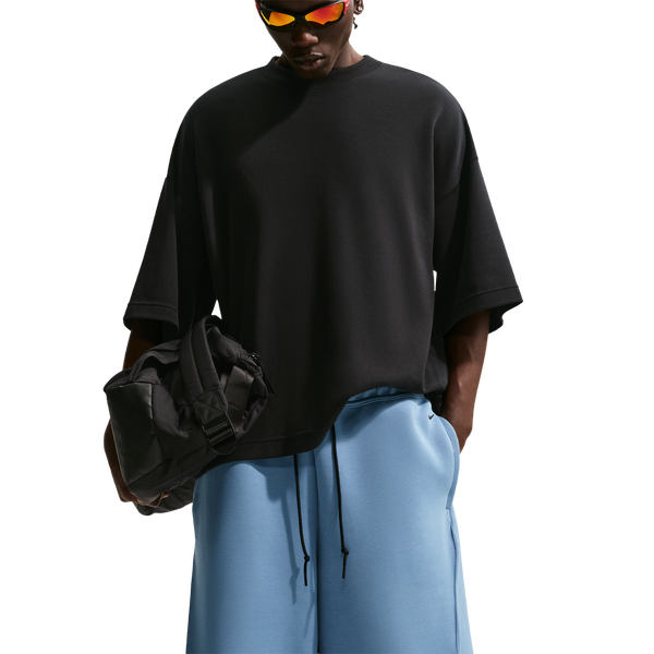 Nike Tech Fleece Shorts - Men's - Work Blue/Black - Image 3