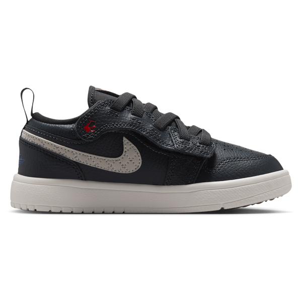 Jordan AJ 1 Low ALT SE - Boys' Preschool - Off Noir/Sail/University Red