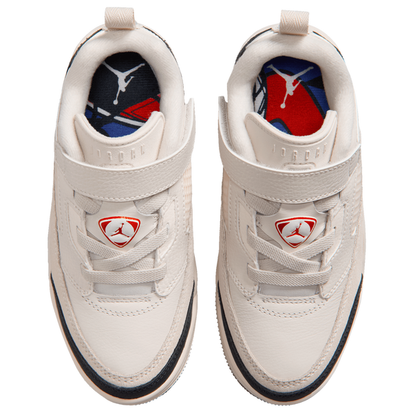 Jordan Spizike Low FC - Boys' Preschool - Phantom/Sail/University Red - Image 4