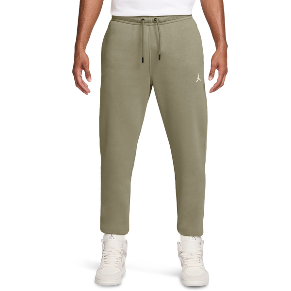 Jordan Brooklyn Fleece Pants - Men's - White/Medium Khaki