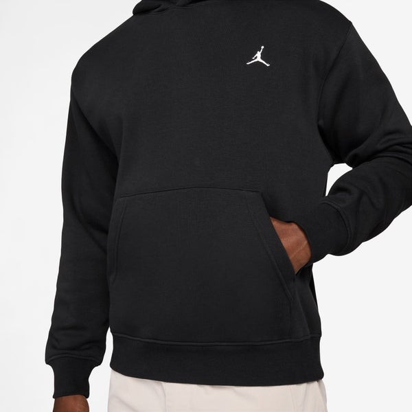 Jordan Brooklyn Fleece Pullover - Men's - Black/White - Image 4