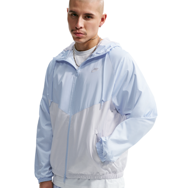 Nike NSW Windrunner Jacket - Men's - Gray/Blue - Image 3