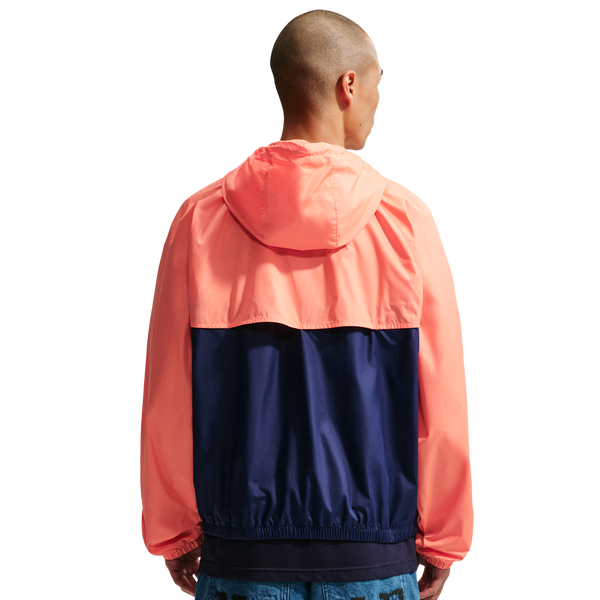 Nike NSW Windrunner Jacket - Men's - Orange Frost/Midnight Navy/Midnight Navy - Image 2