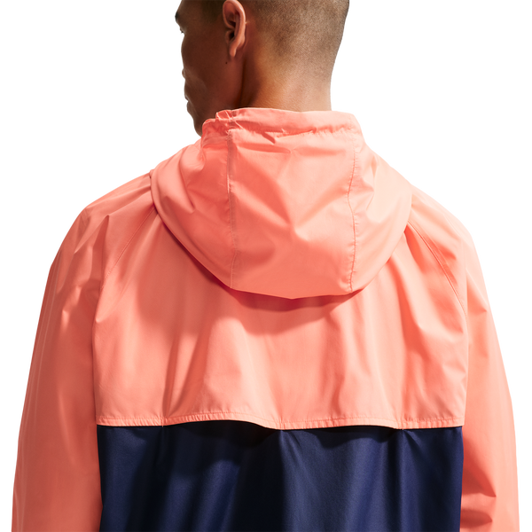 Nike NSW Windrunner Jacket - Men's - Orange Frost/Midnight Navy/Midnight Navy - Image 4