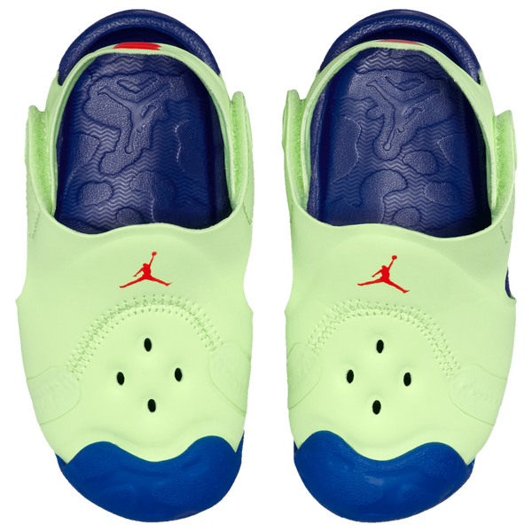 Jordan OTDR Sandals - Girls' Toddler - Barely Volt/Game Royal/Infrared - Image 4