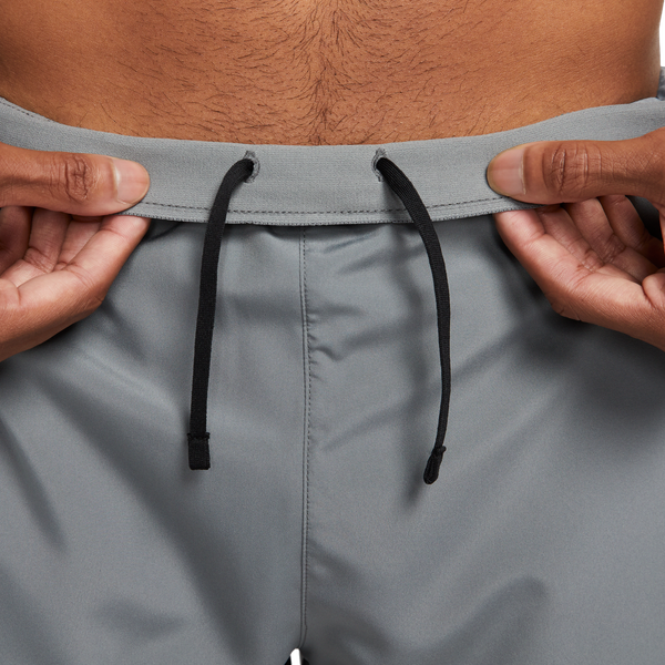 Nike Dri-FIT Challenger 5BF Shorts - Men's - Smoke Grey/Smoke Grey/Black - Image 3