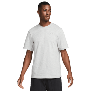 Nike Dri-FIT Primary Statement Short Sleeve T-Shirt - Men's - Smoke Grey/Dk Grey Heather/Heather