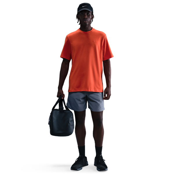 Nike Dri-FIT Primary Statement Short Sleeve T-Shirt - Men's - Picante Red/Picante Red