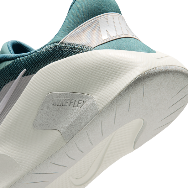 Nike Flex Train - Men's - White/Mineral Slate/Spruce Aura - Image 8