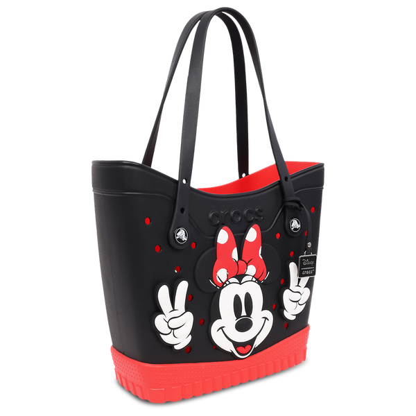 Crocs Disney Minnie Mouse x Crocs Classic Medium Tote - Adult - Black - Image 3
