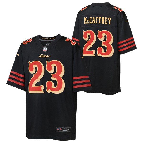 Nike 49ers NFL Rival Game Jersey - Boys' Grade School - Black