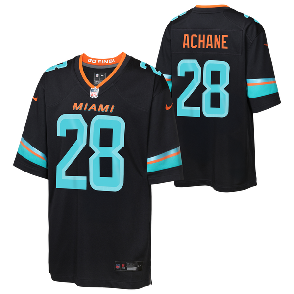 Nike Dolpins NFL Rival Game Jersey - Boys' Grade School - Black