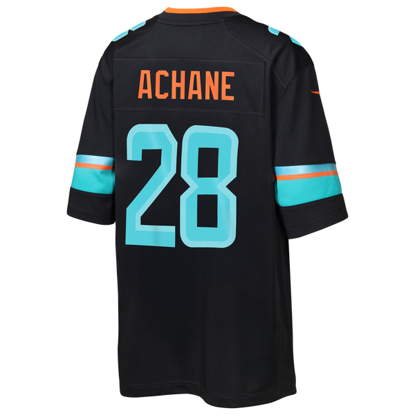 Nike Dolpins NFL Rival Game Jersey - Boys' Grade School - Black - Image 3