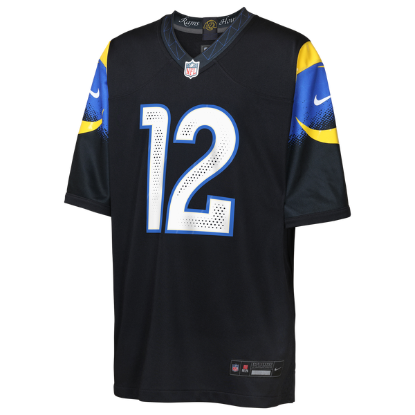 Nike Rams NFL Rival Game Jersey - Boys' Grade School - Black - Image 2