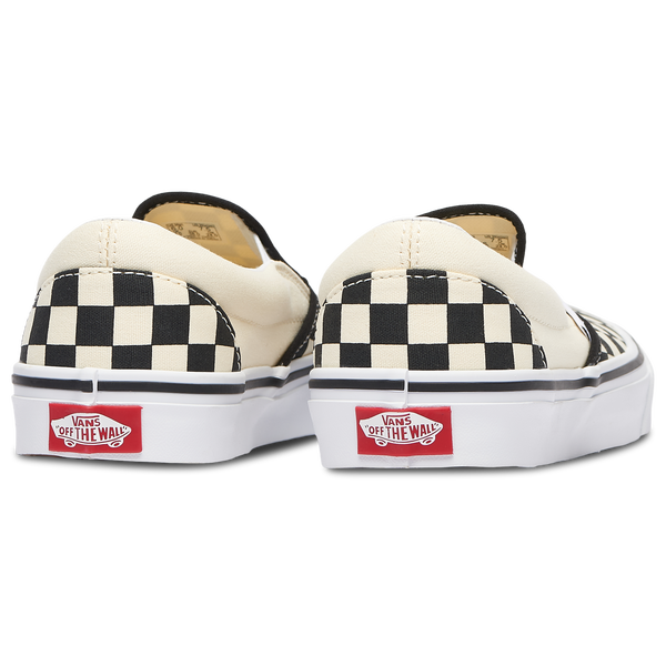Vans Classic Slip On - Women's - White/Black - Image 3