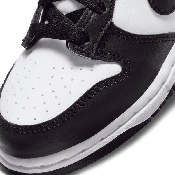Nike Dunk Low - Boys' Preschool - White/Black/White - Image 7