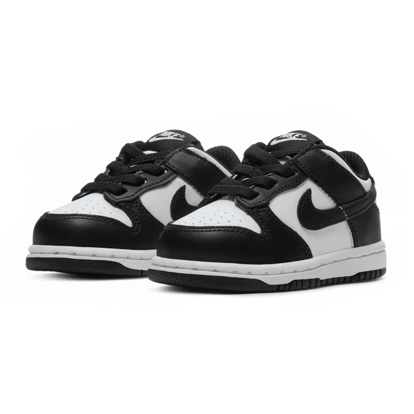Nike Dunk Low - Boys' Toddler - Black/White/White - Image 6