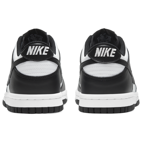 Nike Dunk Low - Boys' Grade School - White/Black - Image 3
