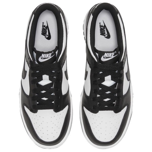 Nike Dunk Low - Boys' Grade School - White/Black - Image 4