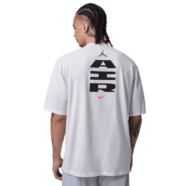 Jordan MJ Statement 1985 Short Sleeve Crew - Men's - White - Image 2