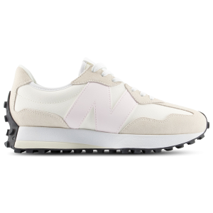 New Balance 327 - Women's - White/Tan/Pink