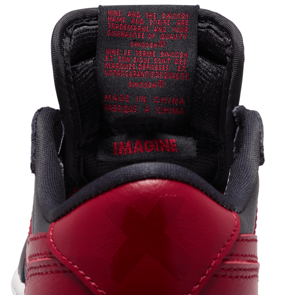 Jordan AJ 1 Retro Low OG - Boys' Grade School - Black/Red/White - Image 9