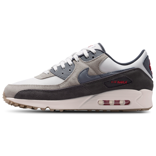 Nike Air Max 90 Premium - Men's - College Grey/Summit White/Particle Grey - Image 2