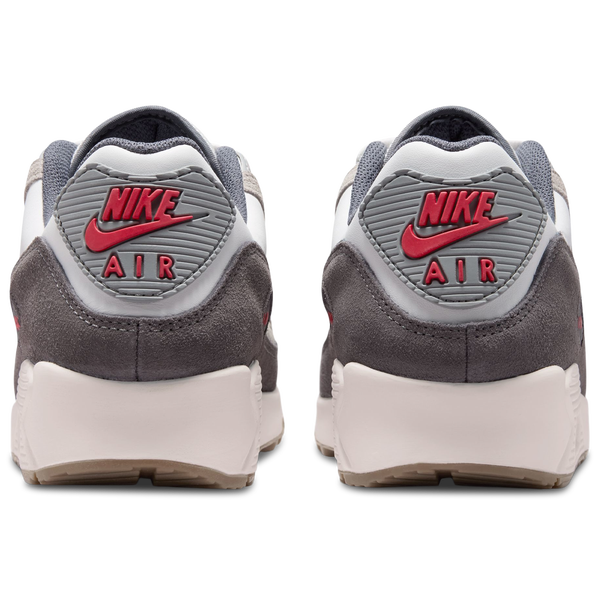 Nike Air Max 90 Premium - Men's - College Grey/Summit White/Particle Grey - Image 3