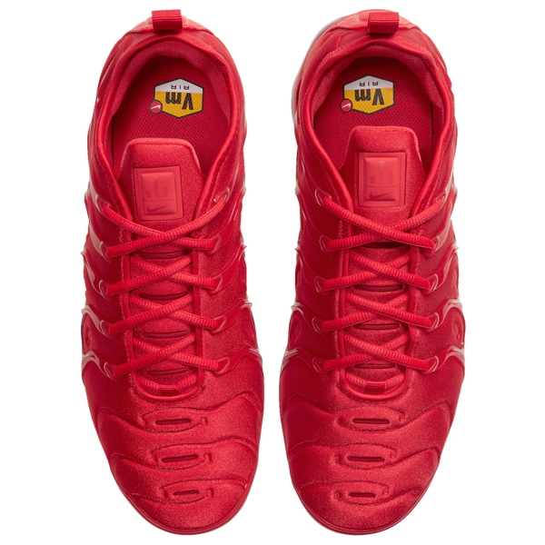Nike Air Vapormax Plus - Men's - University Red/University Red/Red - Image 4