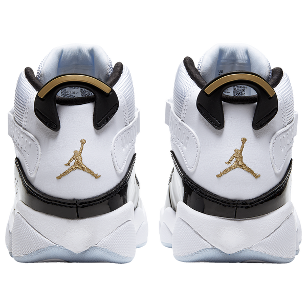 Jordan 6 Rings - Boys' Preschool - Metallic Gold/White/Black - Image 3
